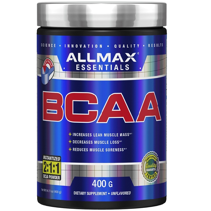 AllMax Nutrition BCAA 2:1:1, 400 Grams 