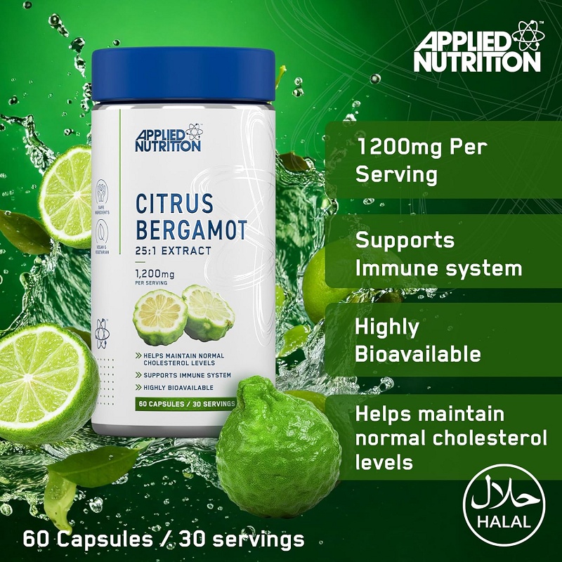Applied Nutrition Citrus Bergamot, 60 Capsules