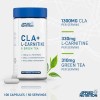 Applied Nutrition CLA + L-Carnitine + Green Tea, 100 Capsules