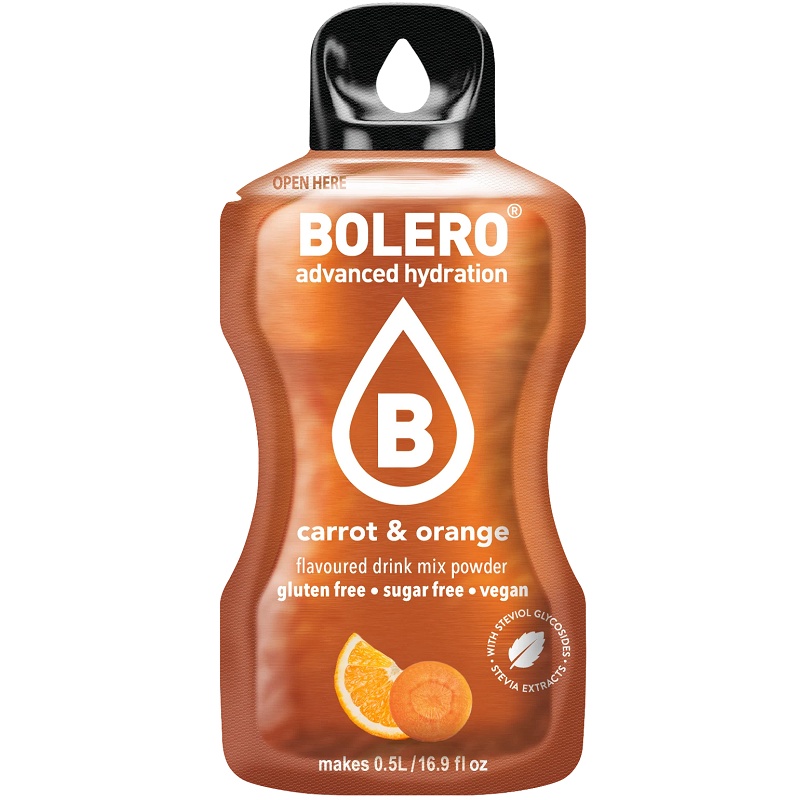 Bolero Classic Drink Carrot - Orange, 1x3 Grams