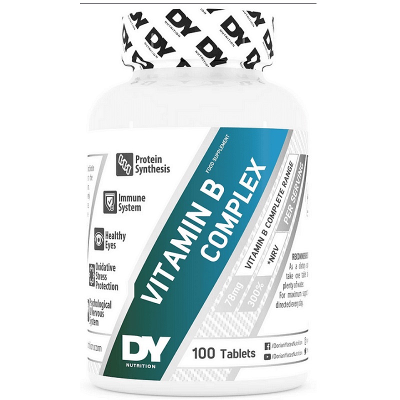 Dorian Yates Vitamin B Complex, 100 Tablets