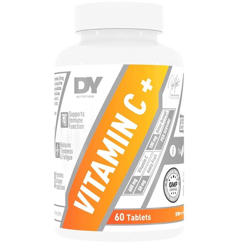 Dorian Yates Vitamin C +, 60 Tablets
