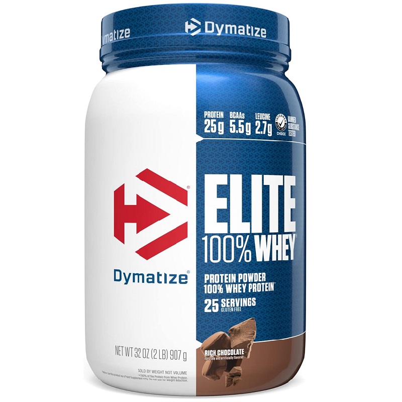 Dymatize Elite 100% Whey Protein, 907 Grams