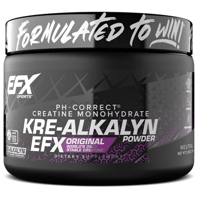 EFX Sports Kre-Alkalyn Powder Natural, 100 Grams