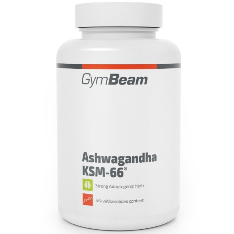 Gym Beam Ashwagandha KSM-66, 90 Capsules