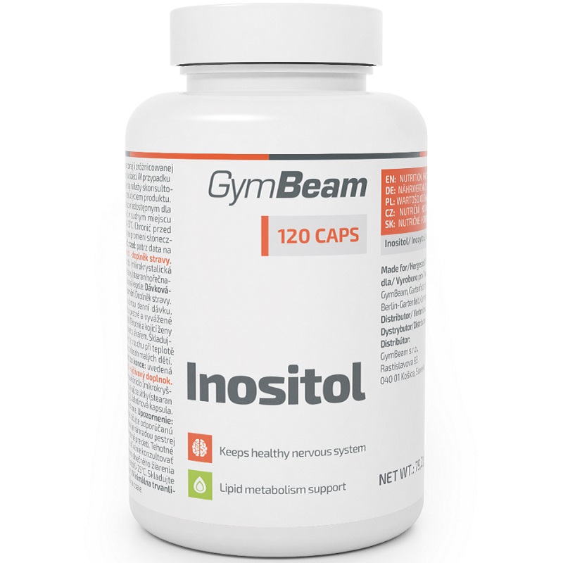 Gym Beam Inositol, 120 Capsules