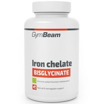 Gym Beam Iron Chelate Bisglycinate, 90 Capsules