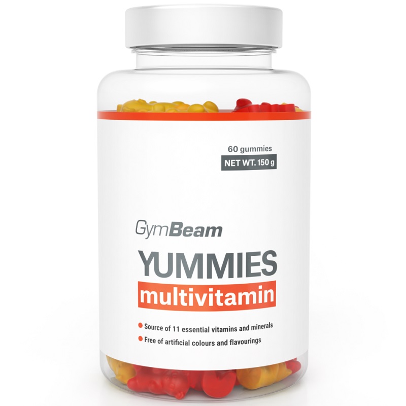 Gym Beam Multivitamin Yummies, 60 Gummies 