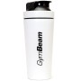 Gym Beam Shaker Steel White, 750 ml