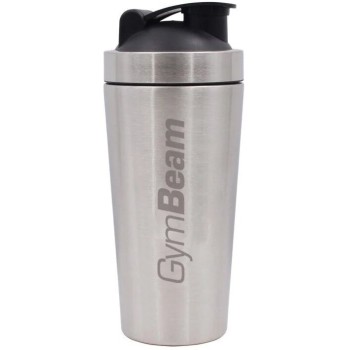 Gym Beam Shaker Steel Grey, 750 ml