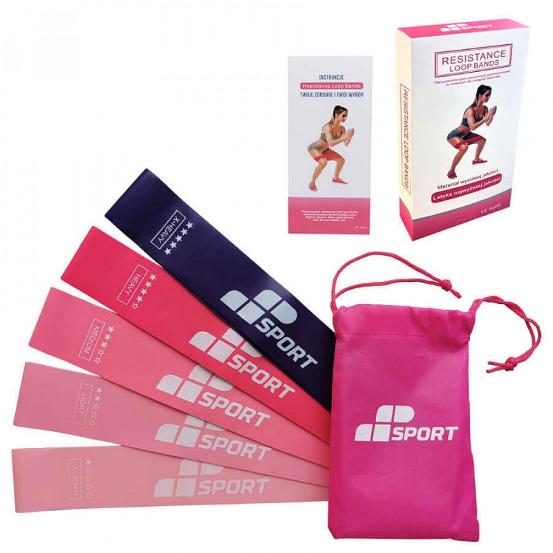 MP Sport Set of 5 Mini Loop Bands