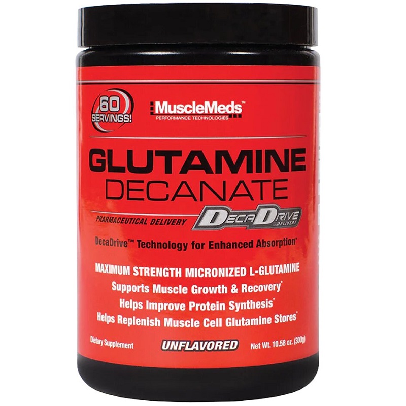 MuscleMeds Glutamine Decanate, 300 Grams