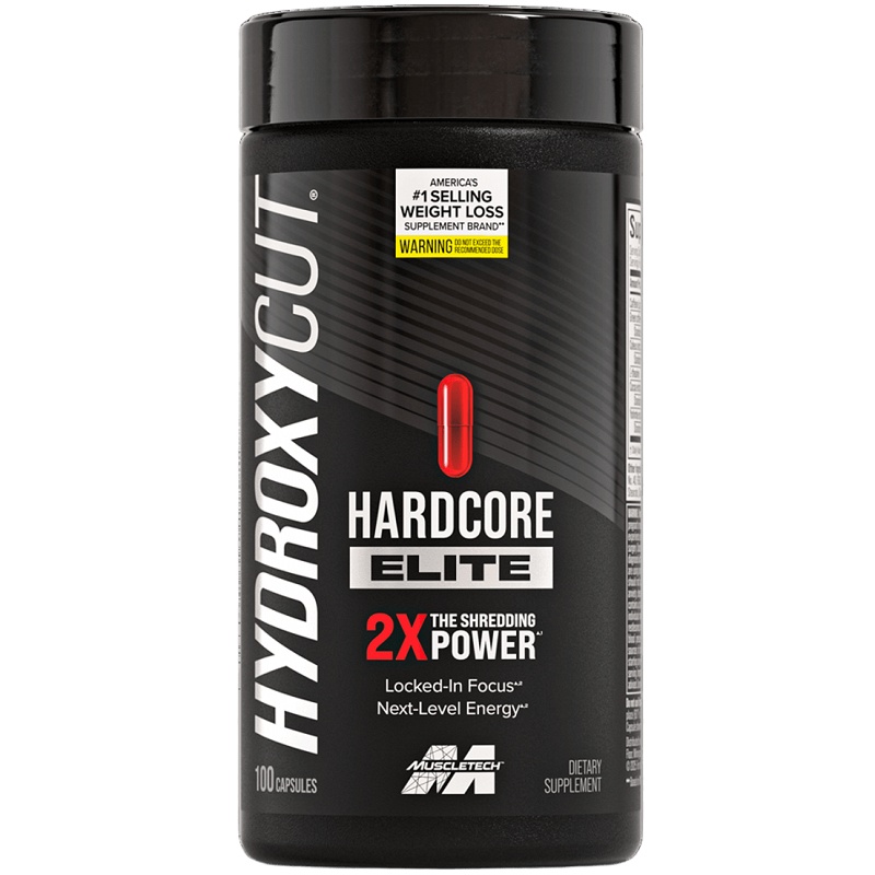 MuscleTech Hydroxycut Hardcore Elite, 100 Capsules