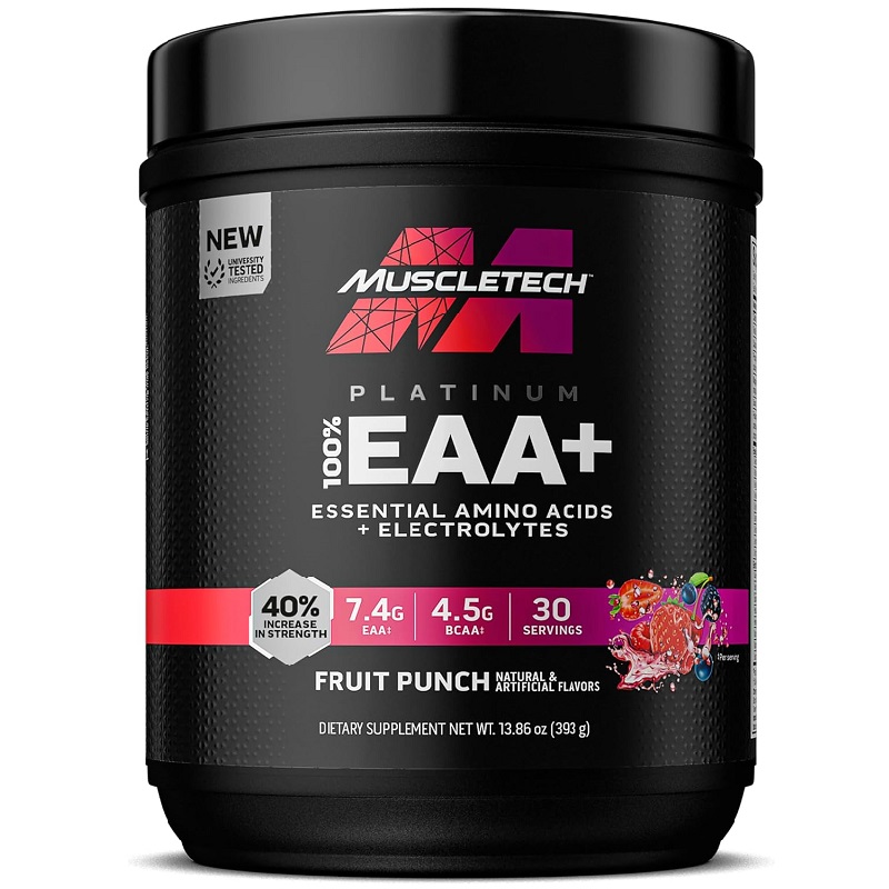MuscleTech Platinum 100% EAA+, 387/401 Grams
