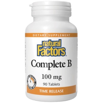 Natural Factors Complete B Time Release, 90 Tablets