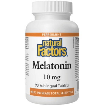 Natural Factors Melatonin 10 mg, 90 Tablets