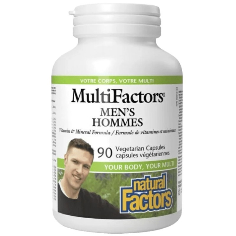 Natural Factors Men’s MultiFactors, 90 Capsules