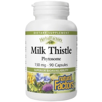Natural Factors Milk Thistle Phytosome 150 mg, 90 Capsules