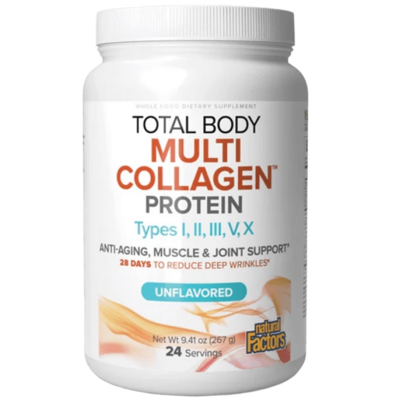 Natural Factors Total Body Multi Collagen, 267 Grams
