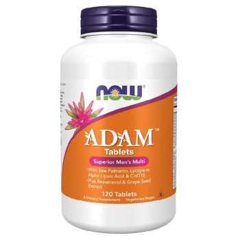 NOW Adam Men's Multiple Vitamin, 120 Tablets