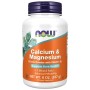 NOW Calcium and Magnesium Citrate Powder with Vitamin D3, 227 Grams 