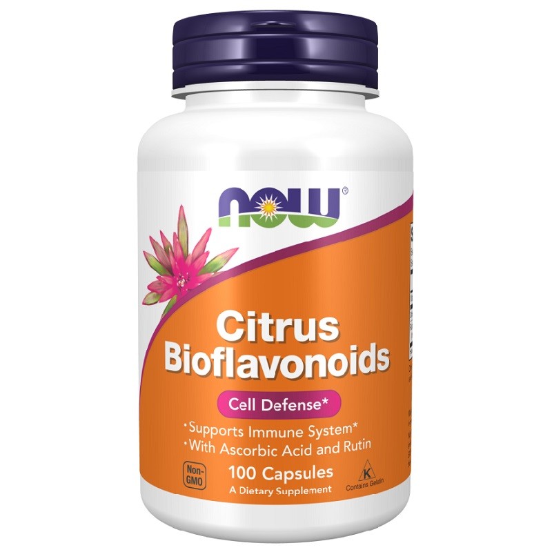 NOW Citrus Bioflavonoids 700 mg, 100 Capsules