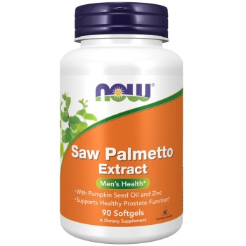 NOW Saw Palmetto Extract, 90 Softgels