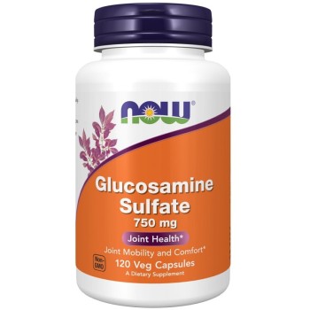 NOW Glucosamine Sulfate 750mg, 120 Capsules
