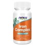 NOW Iron Complex, 100 Tablets
