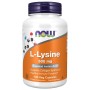 NOW L-Lysine 500 mg, 100 Capsules