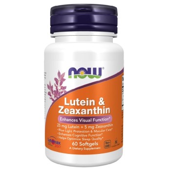 NOW Lutein and Zeaxanthin, 60 Softgels