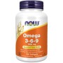 NOW Omega 3-6-9 1000mg, 100 Softgels