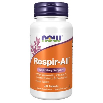 NOW Respir-ALL, 60 Tablets