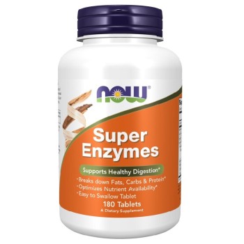 NOW Super Enzymes, 180 Tablets