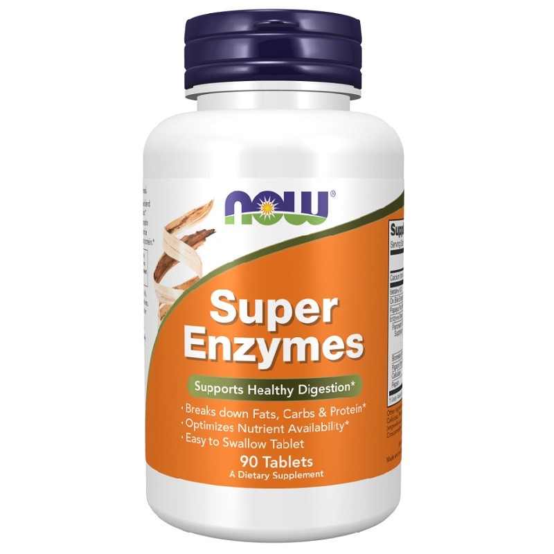 NOW Super Enzymes, 90 Tablets