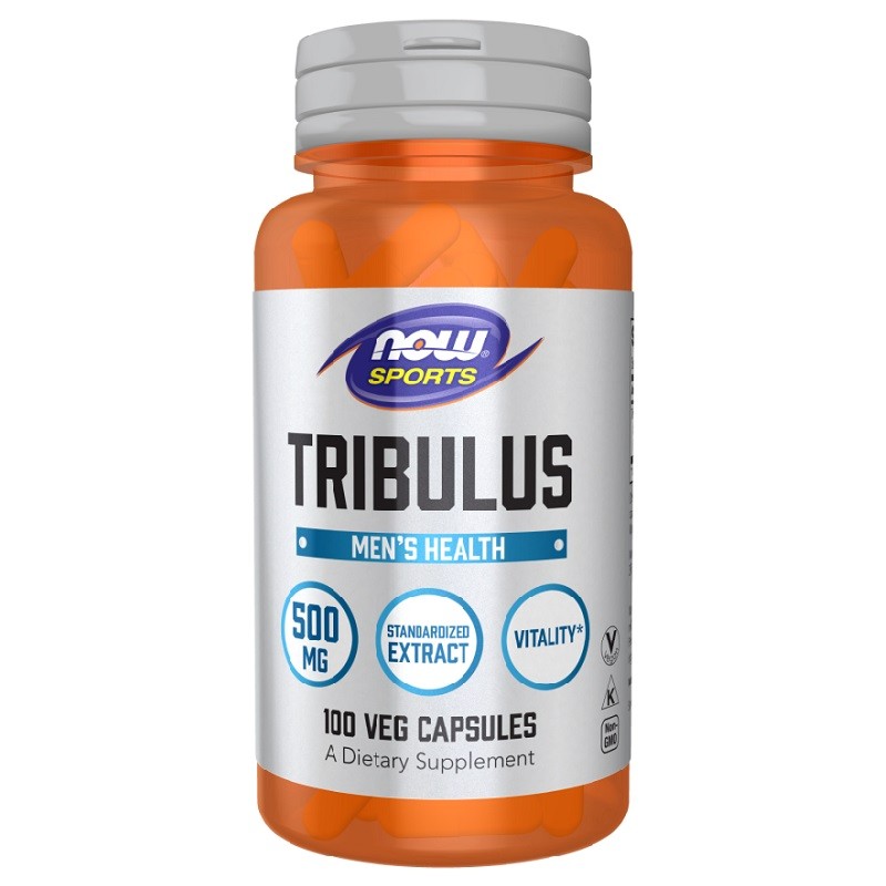NOW Tribulus 500 mg, 100 Veg Capsules