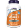 NOW Ultra Omega-3 (Fish Gelatin), 180 Fish Softgels