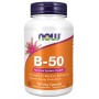 NOW Vitamin B-50, 100 Veg Capsules
