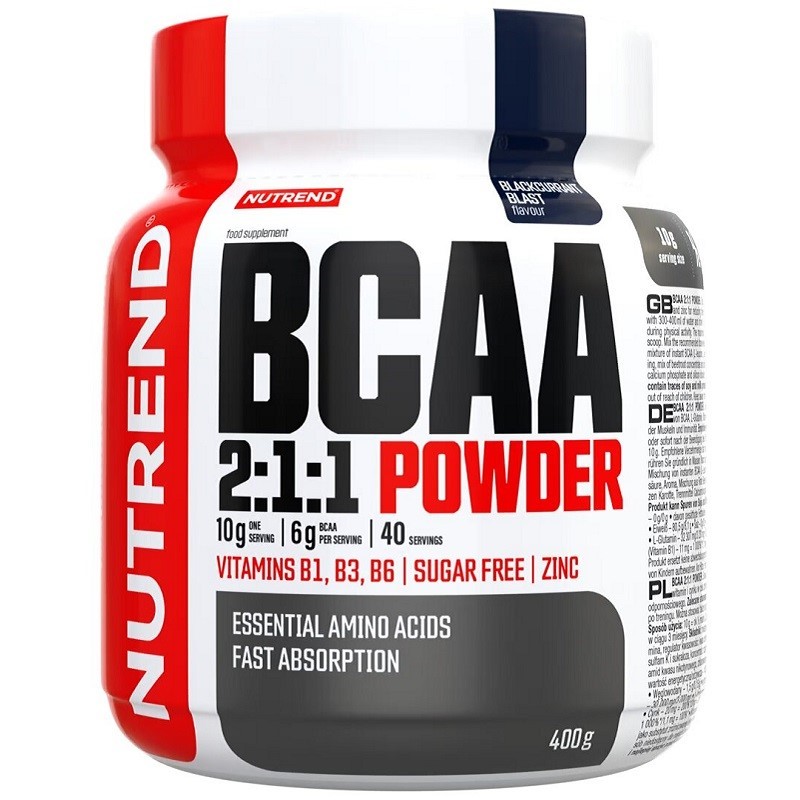 Nutrend BCAA 2:1:1 Powder, 400 Grams