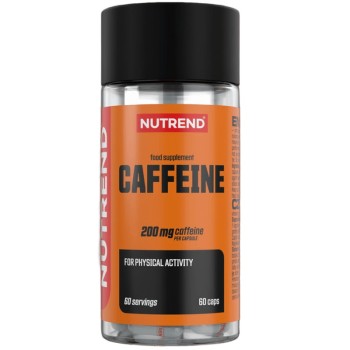 Nutrend Caffeine 200 mg, 60 Capsules