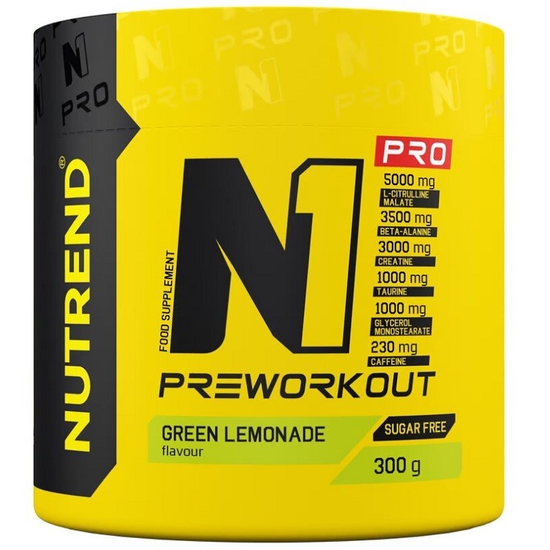 Nutrend N1 Pro Pre-Workout, 300 Grams