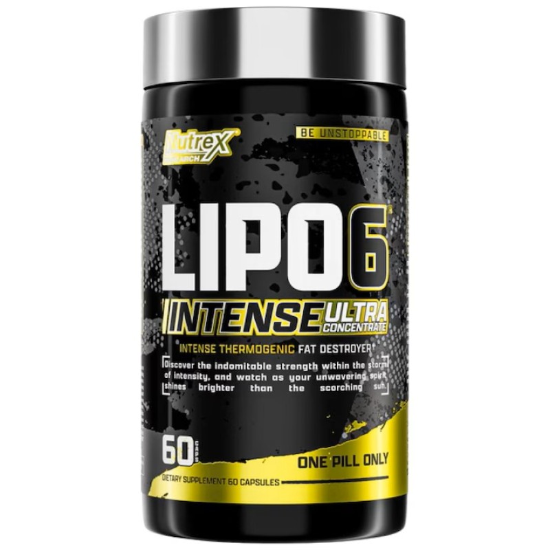 Nutrex Lipo 6 Black Intense Ultra Concentrate, 60 Capsules US