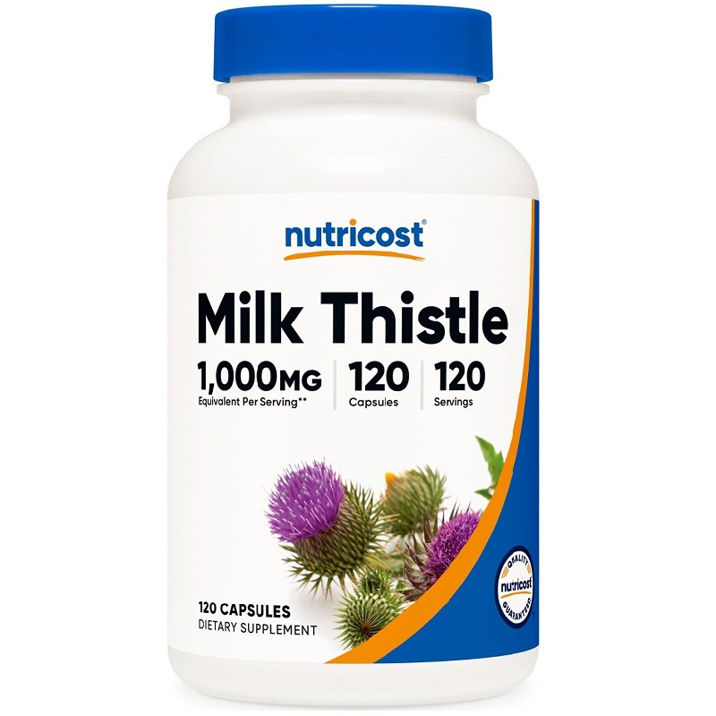 Nutricost Milk Thistle 1000 mg, 120 Capsules