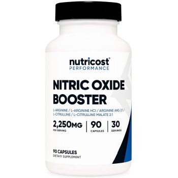 Nutricost Nitric Oxide Booster 750 mg, 90 Capsules