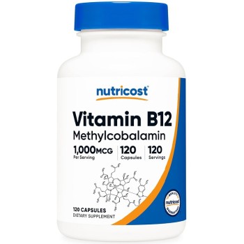 Nutricost Vitamin B12 1,000 mcg, 120 Capsules