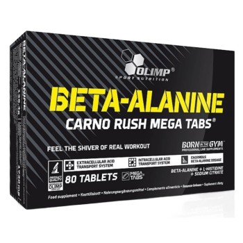 Olimp Nutrition Beta Alanine Carno Rush MT, 80 Tablets