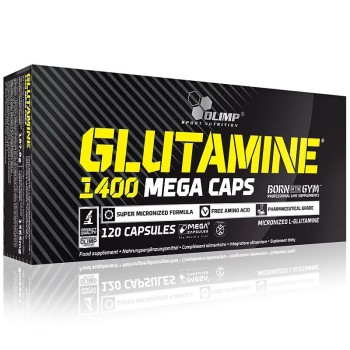 Olimp Nutrition Glutamine 1400 Mega Caps, 120 Capsules