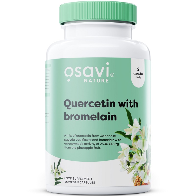 Osavi Quercetin with Bromelain, 60 Vegan Capsules