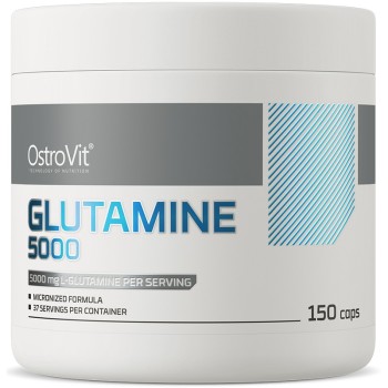 OstroVit Glutamine 5000 mg, 150 Capsules