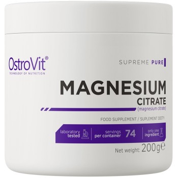 OstroVit Magnesium Citrate Natural, 200 Grams